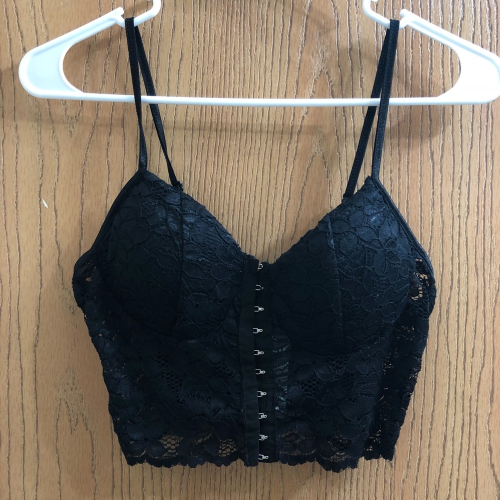 Black bralette